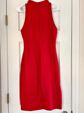 Popilush Red Sleeveless Mini Dress Size Large NWT